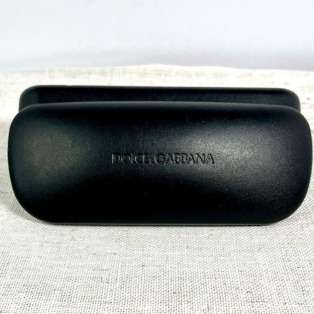 Dolce & Gabbana Black Eyeglass/Sunglass Case – Iconic Designer Protection - Picture 4 of 12